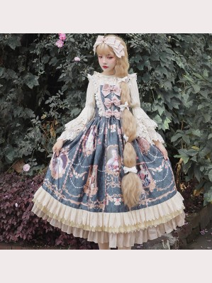 Portrait of Marquise de Pompadour Classic Lolita Dress JSK by Infanta (IN985)